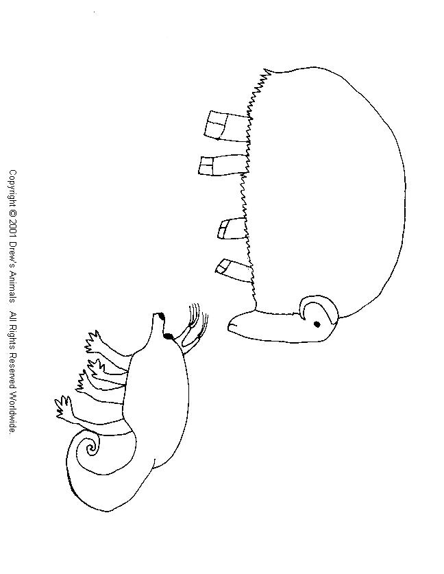animal coloring page